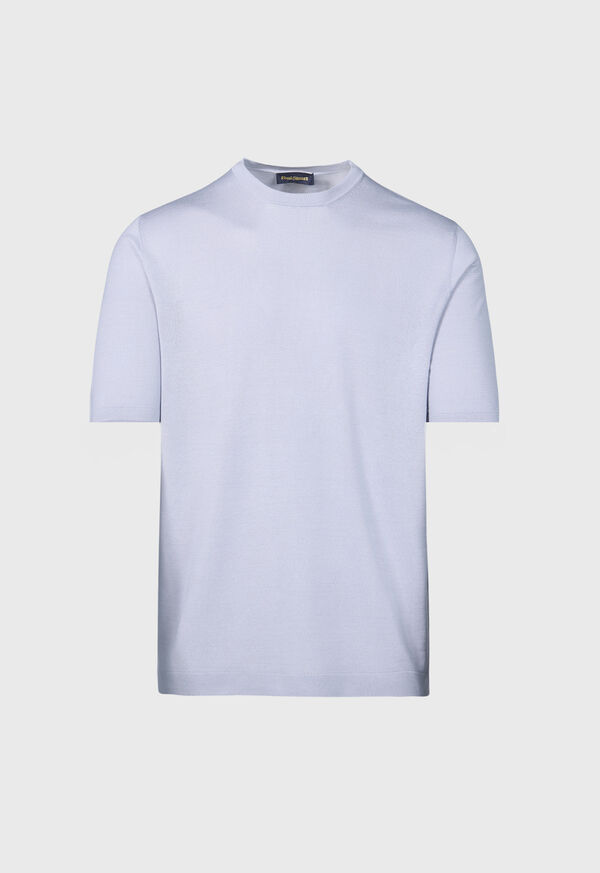 Paul Stuart Silk Short Sleeve T-Shirt, image 1