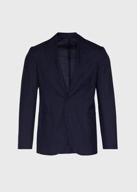 Paul Stuart Solid Navy Tropical Blazer, thumbnail 1