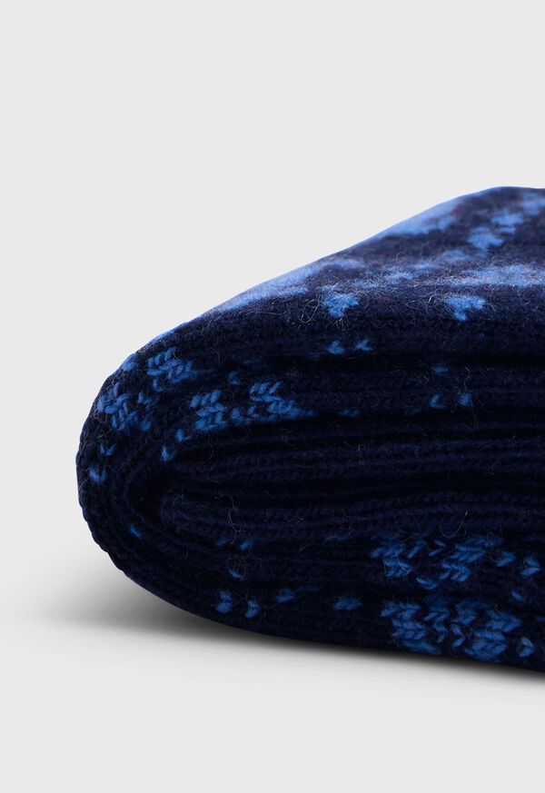Paul Stuart <div>Wool Blend Reindeer &amp; Snowflake Sock</div>, image 2