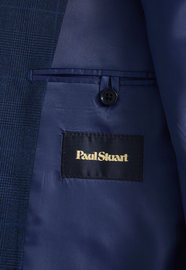 Paul Stuart Wool & Silk Tonal Plaid Suit, image 5