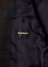 Paul Stuart Wool and Cashmere Blend Plaid Jacket, thumbnail 5