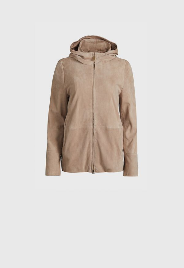 Paul Stuart Suede Full Zip Jacket, image 1