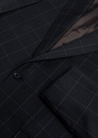 Paul Stuart Grey Windowpane Classic shoulder suit, thumbnail 2