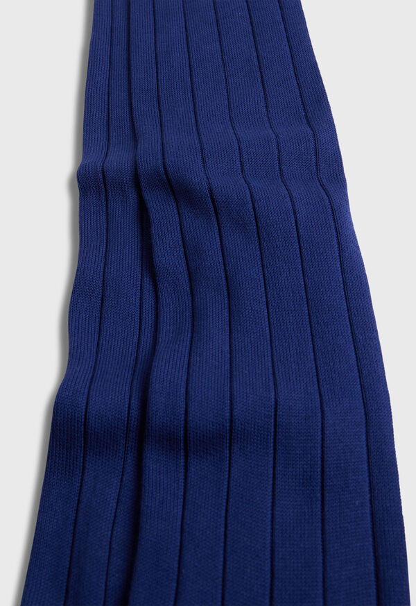 Paul Stuart Pima Cotton Wide Rib Sock, image 3