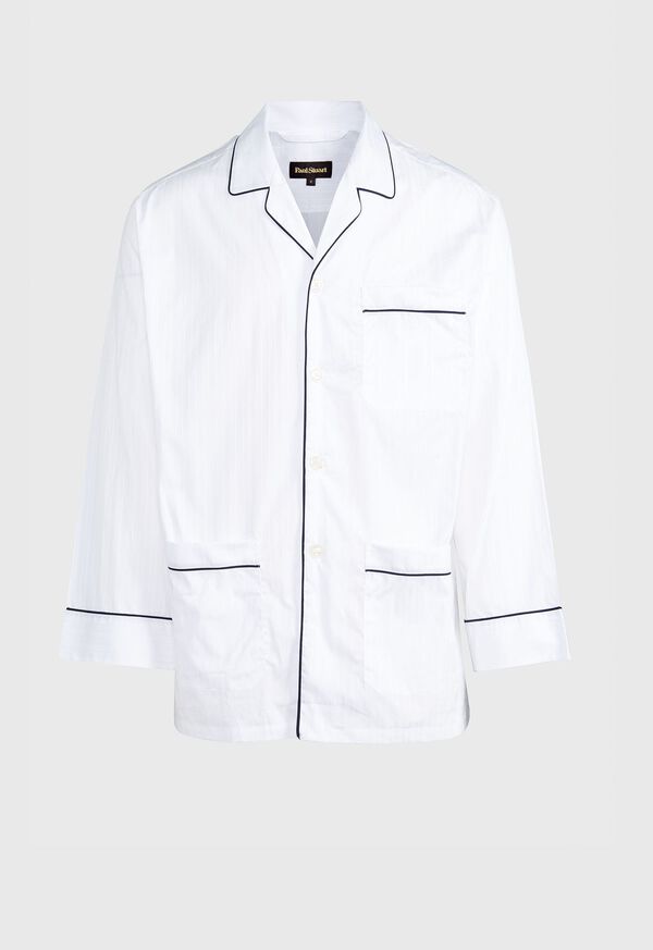 Paul Stuart Satin Stripe Pajama Set, image 1