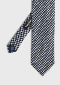 Paul Stuart Wool Houndstooth Tie, thumbnail 1