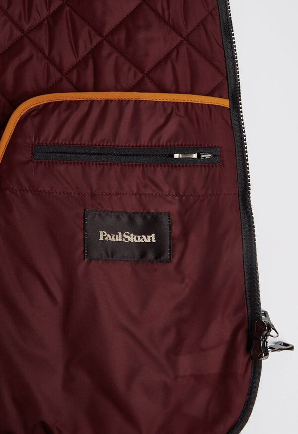 Paul Stuart Merino Wool Flannel Quilted Vest, image 4