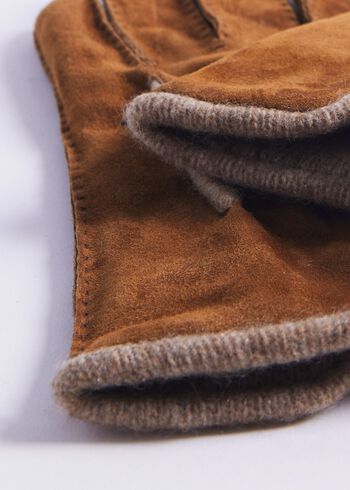 Paul Stuart Suede Saddle Stitch Glove