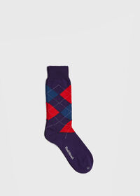 Paul Stuart Cotton Argyle Socks, thumbnail 1