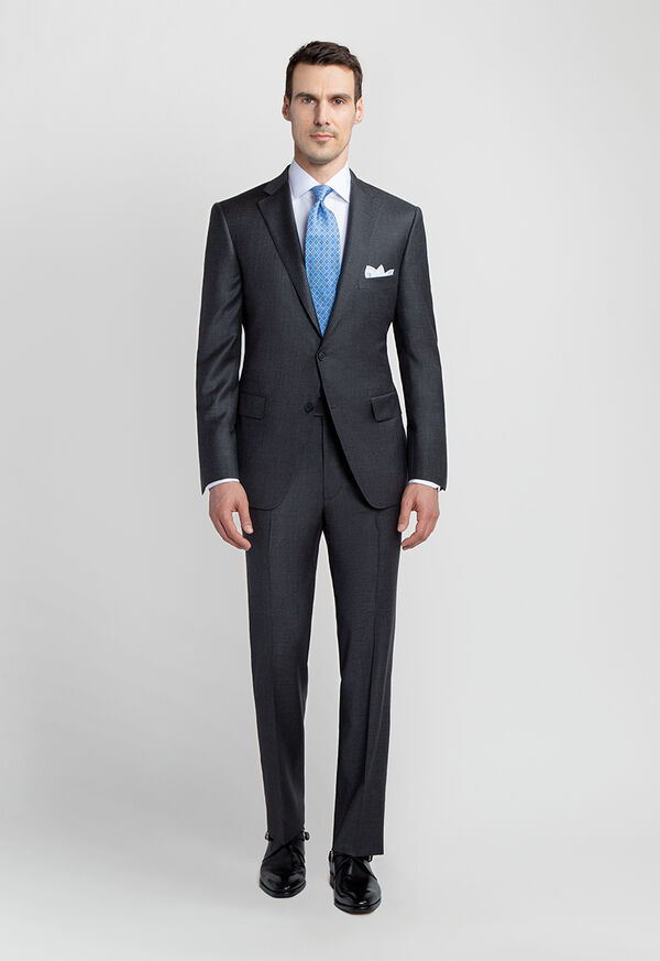 Paul Stuart Paul Fit Solid Super 120s Suit, image 1