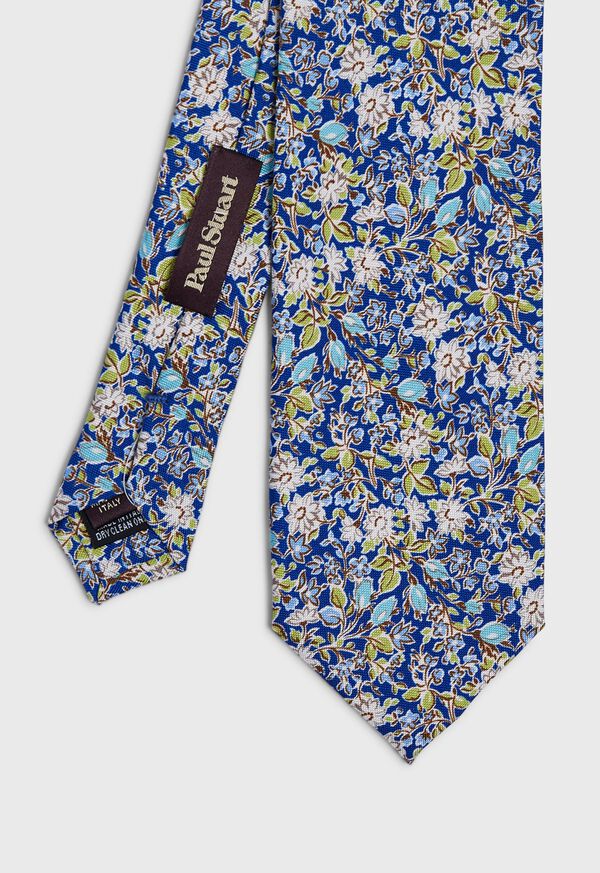 Paul Stuart Floral Silk Tie, image 1