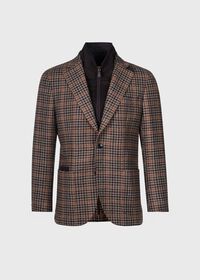 Paul Stuart Plaid Jacket with Removable Vest, thumbnail 1