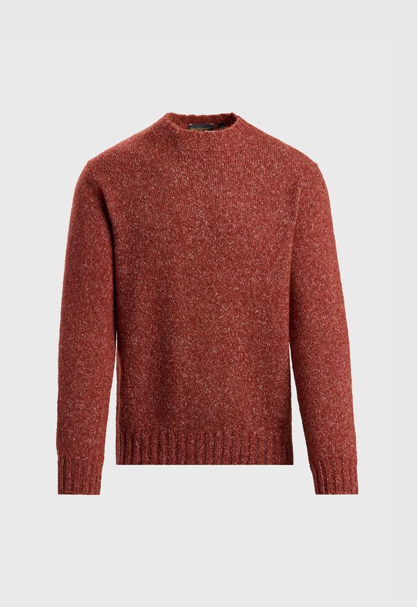 Paul Stuart Heather Alpaca Crewneck Sweater, image 1