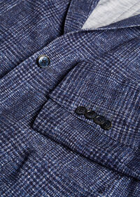 Paul Stuart Plaid Printed Jersey Soft Jacket, thumbnail 2