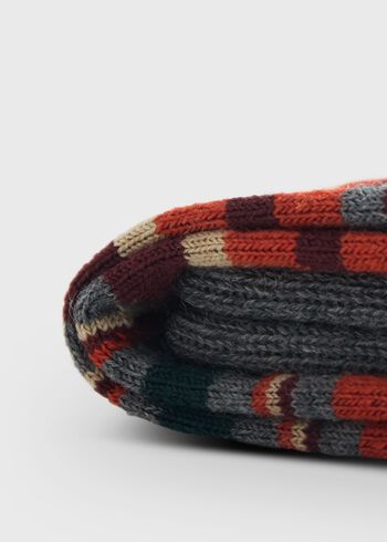 Paul Stuart Multicolor Stripe Sock