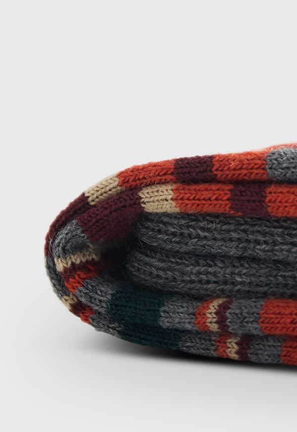 Paul Stuart Multicolor Stripe Sock, image 2