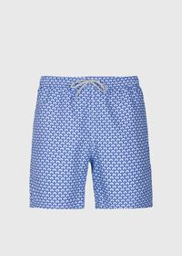 Paul Stuart Abstract Print Swim Trunk, thumbnail 1