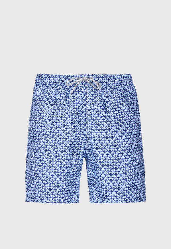 Paul Stuart Abstract Print Swim Trunk, image 1
