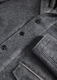 Paul Stuart Wool Jacket with Removable Knit Collar, thumbnail 4