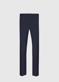 Paul Stuart Phineas Cole Wool Navy Tonal Stripe Suit, thumbnail 5