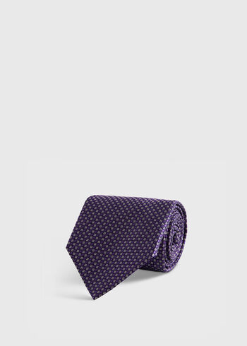 Paul Stuart Woven Silk Micro Jacquard Tie