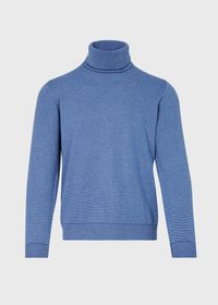 Paul Stuart Cashmere Stripe Turtleneck, thumbnail 1