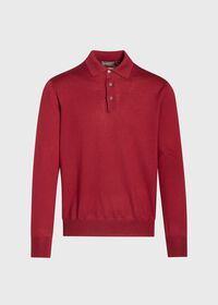 Paul Stuart Merino Wool Polo, thumbnail 1