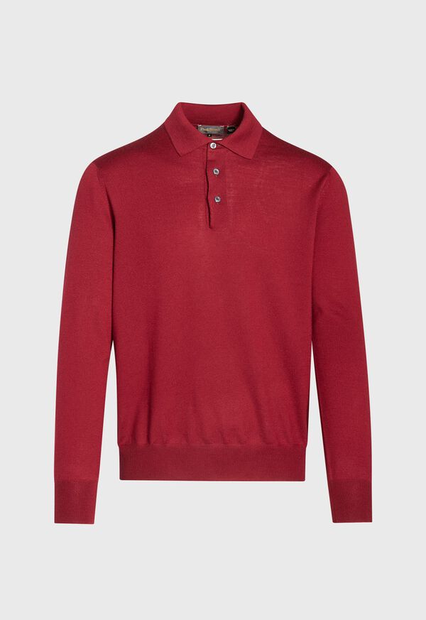 Paul Stuart Merino Wool Polo, image 1