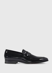Paul Stuart Garrett Penny Moc Loafer Patent Leather, thumbnail 1