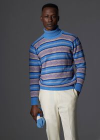 Paul Stuart Fair Isle Wool Turtleneck, thumbnail 2