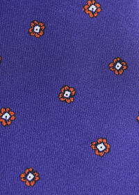 Paul Stuart Silk Floral Medallion Print Tie, thumbnail 3