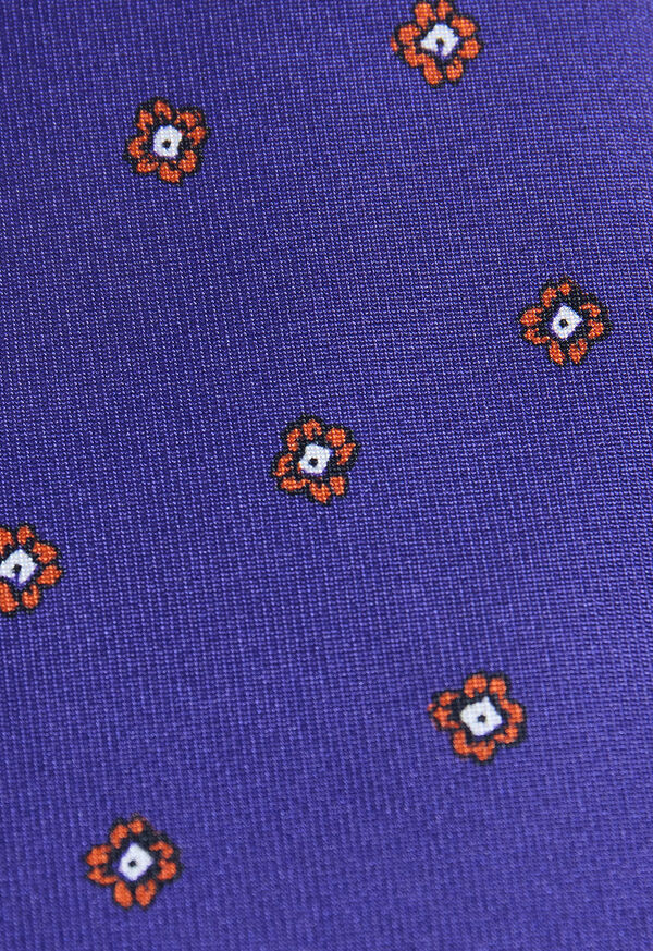 Paul Stuart Silk Floral Medallion Print Tie, image 3