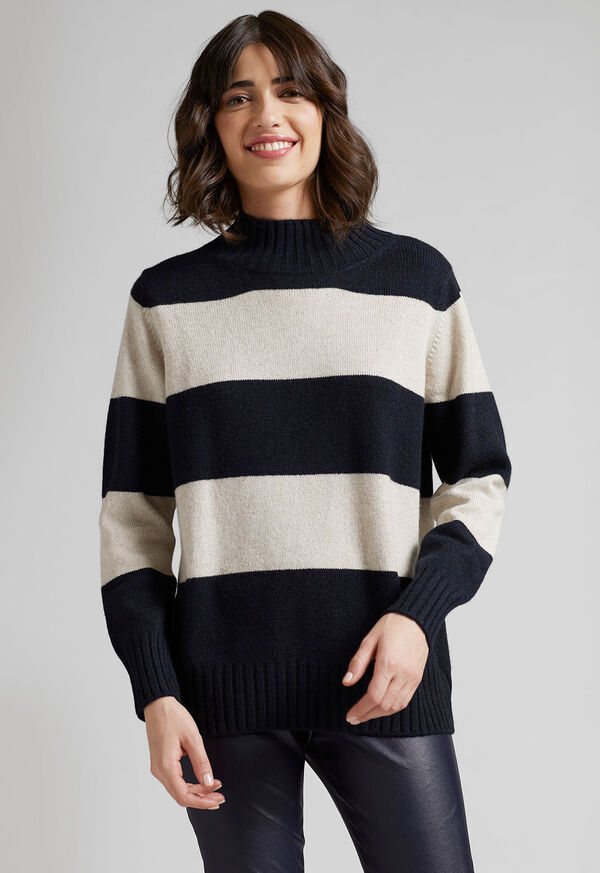 Paul Stuart Striped Cashmere Sweater, image 2