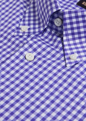 Paul Stuart Cotton Classic Gingham Sport Shirt