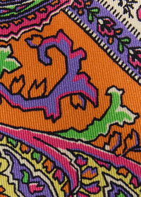 Paul Stuart Silk Paisley Print Tie, thumbnail 3