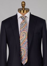 Paul Stuart Allover Summer Paisley Tie, thumbnail 4