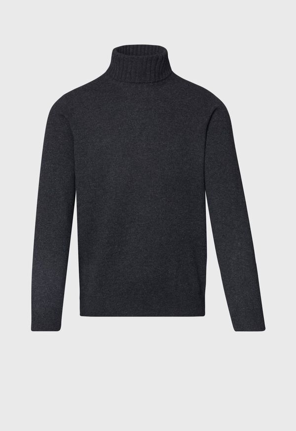 Paul Stuart Cashmere Solid Turtleneck Sweater