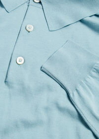 Paul Stuart Long Sleeve Cotton Polo, thumbnail 11