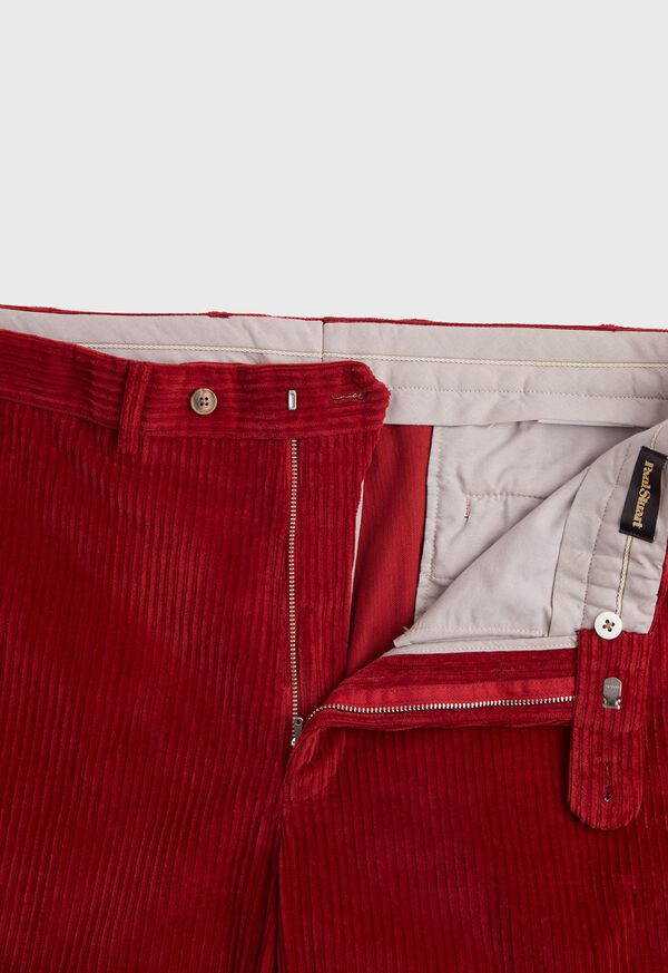 Paul Stuart Cotton Stretch Mid-Wale Corduroy Pant, image 2