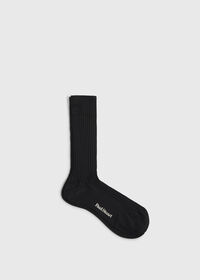 Paul Stuart Classic Cotton Ribbed Sock, thumbnail 1
