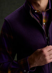 Paul Stuart Double Faced Cashmere Reversible Vest, thumbnail 8