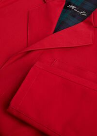 Paul Stuart Red Solid Waterproof Short Coat, thumbnail 2