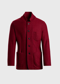 Paul Stuart Boucl&eacute; Nehru Soft Jacket, thumbnail 1