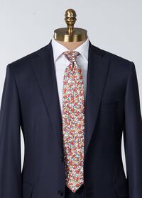 Paul Stuart Printed Silk Spring Floral Tie, thumbnail 2