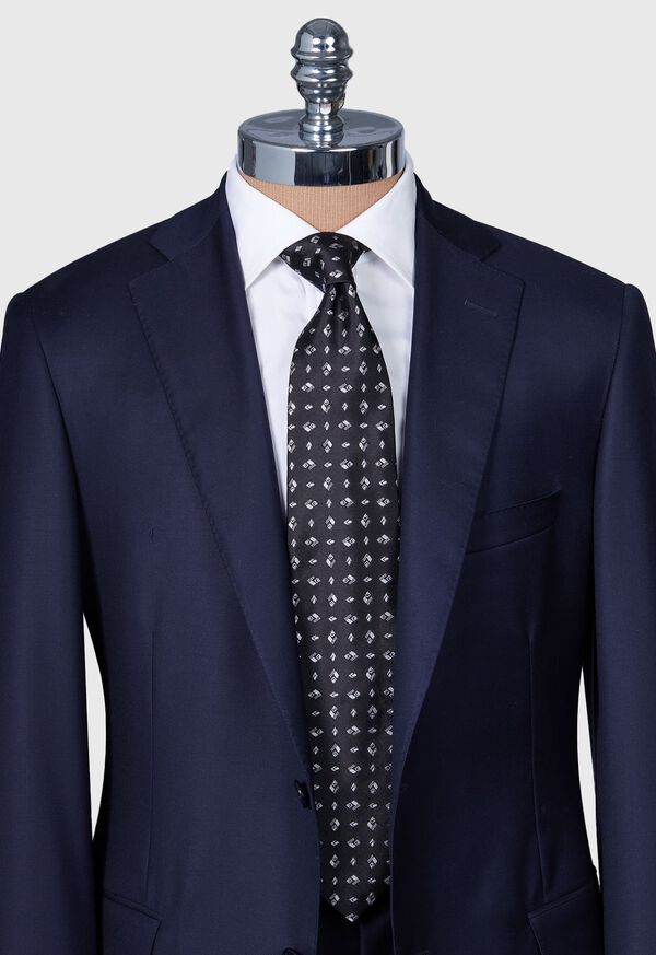 Paul Stuart Woven Silk Diamond Deco Tie, image 2