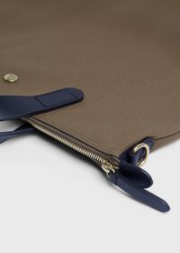 Paul Stuart Mismo Cotton Shopper Crossbody Tote, thumbnail 2