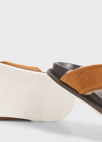 Paul Stuart Punta III Shearling Crossover Slide, thumbnail 5