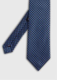 Paul Stuart Silk Jacquard Small Medallion Tie, thumbnail 1
