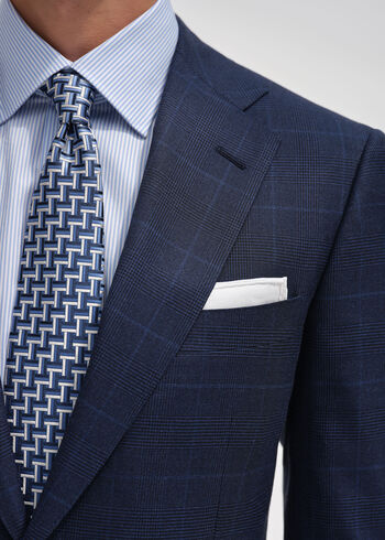 Paul Stuart Woven Silk Basketweave Tie