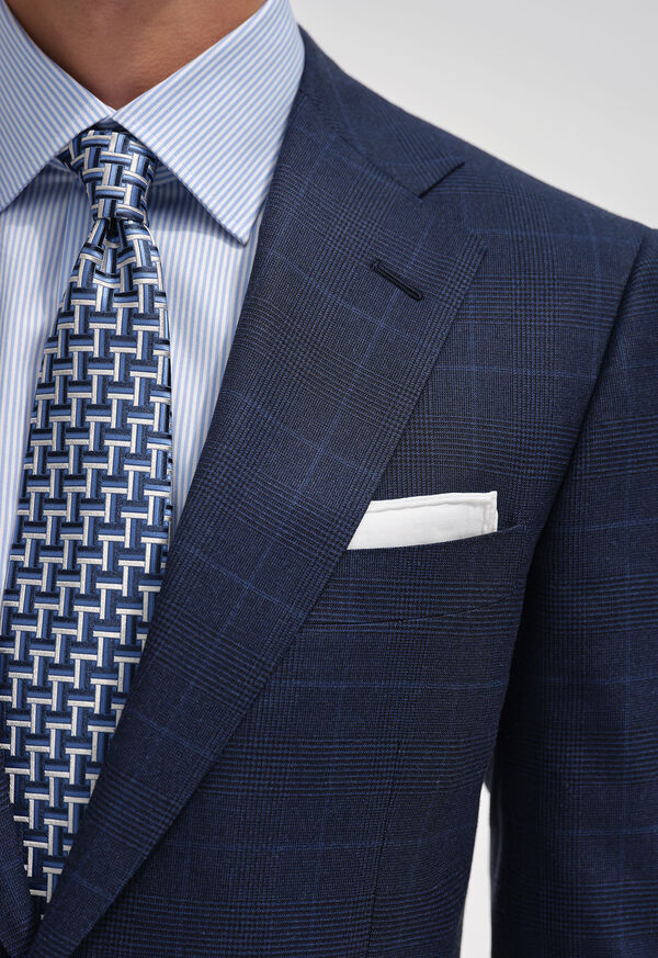 Paul Stuart Woven Silk Basketweave Tie, image 2